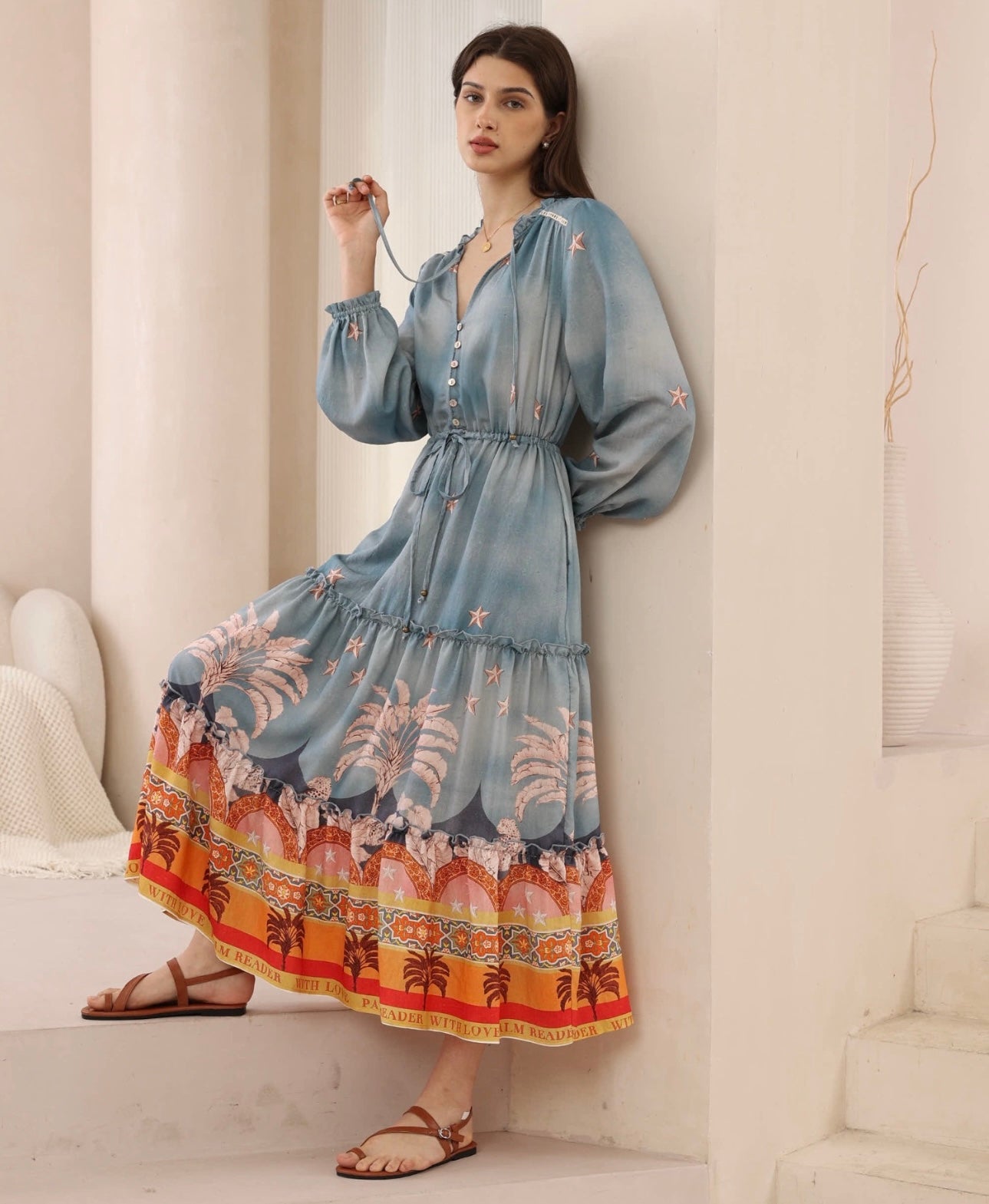 IRIS MAXI / SANTY DRESS / 2012652-3
