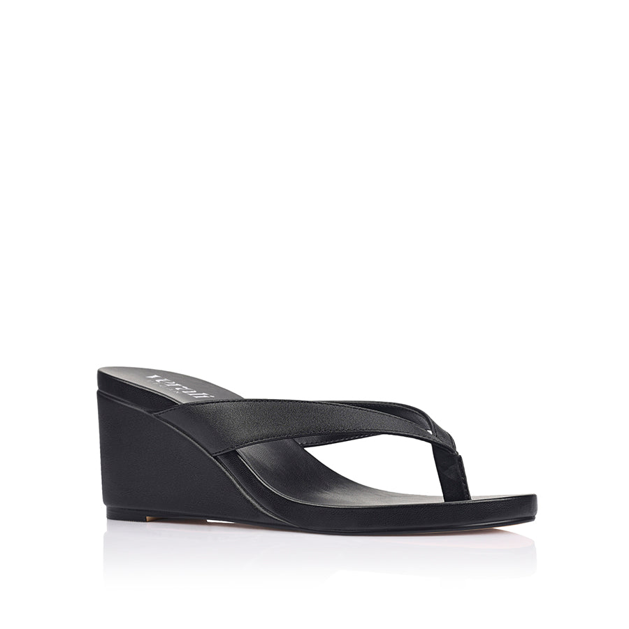 VERALI / POLLY WEDGE / BLACK
