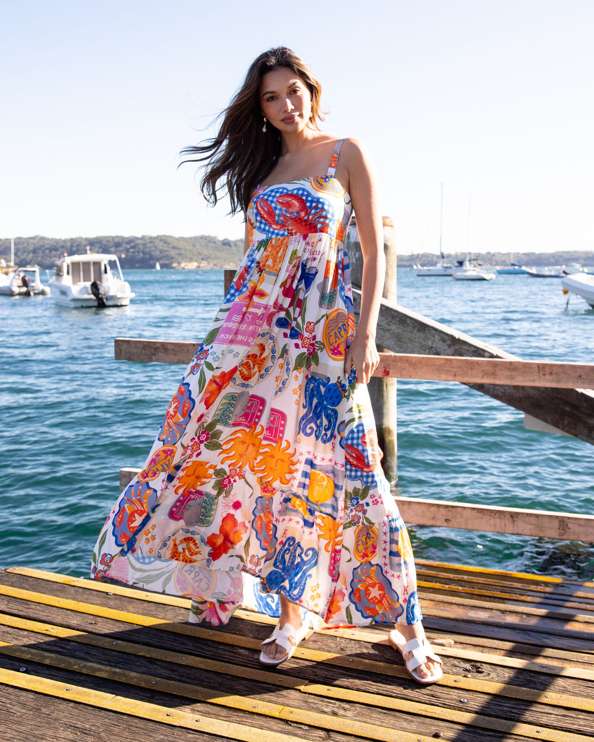 LABEL OF LOVE / SEABREEZE MAXI DRESS / LOLE70767