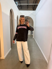 BY FRANKIE / SMOKESHOW LS TEE / ACIDWASH PINK / 787-6