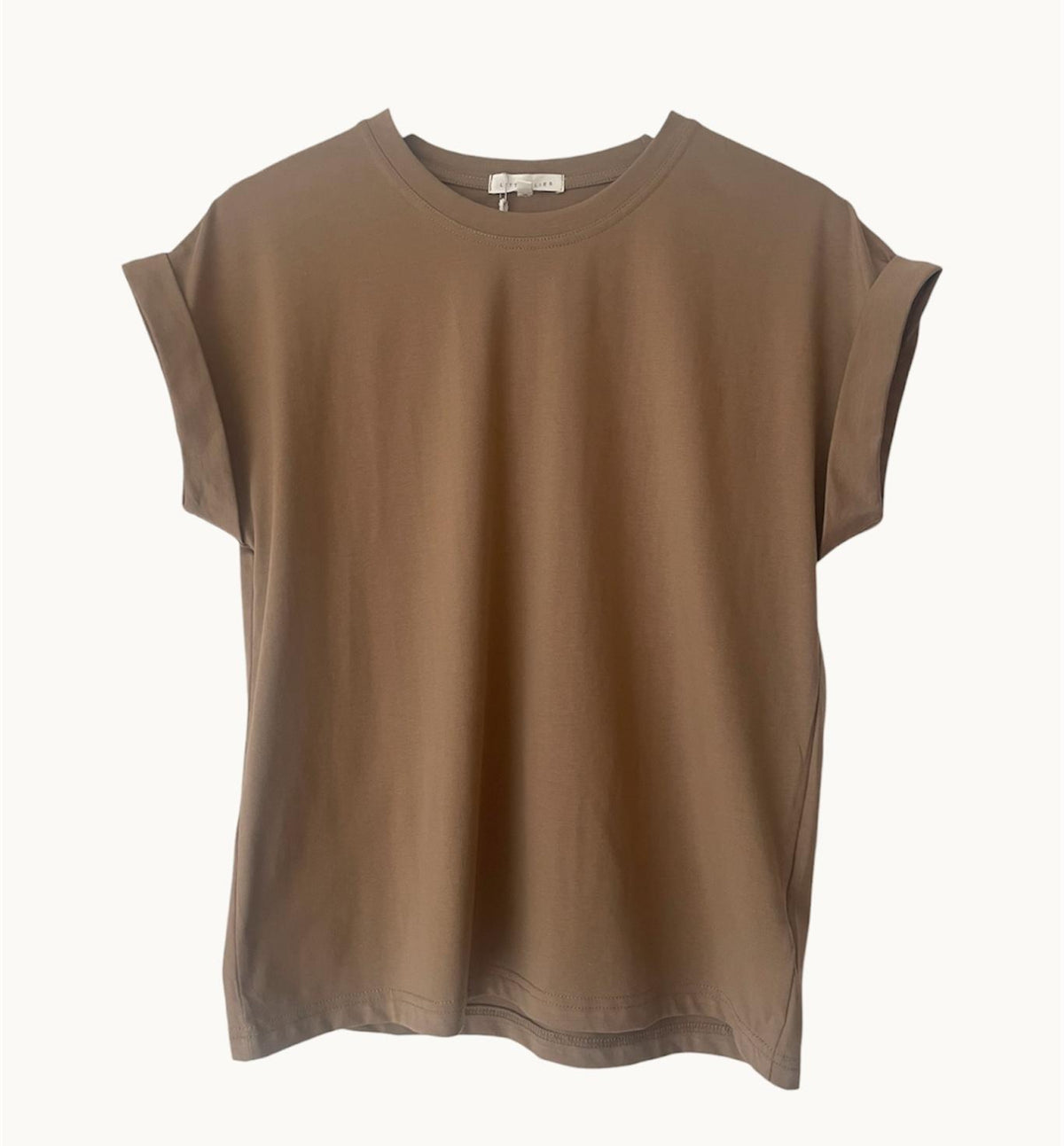 LITTLE LIES / RODES TEE / MOCHA