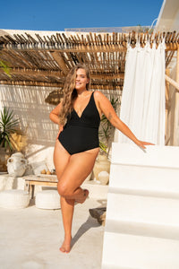INFAMOUS SWIM / GWEN ONE PIECE / BLACK