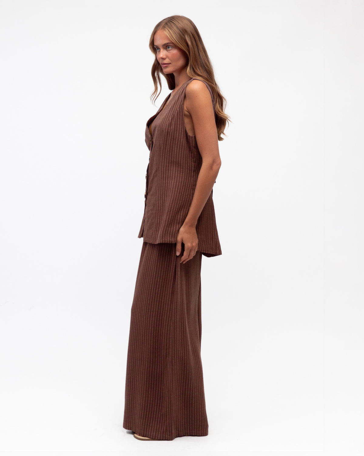 LABEL OF LOVE / STRIPPED CHOC PANTS / LOL70933