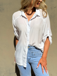 MOST / SLOUCH BLOUSE / WHITE / EA041