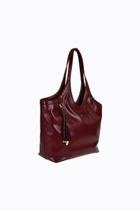 PETA+ JAIN / LOLA CHARM TOTE / CHERRY CRINKLE/ GOLD