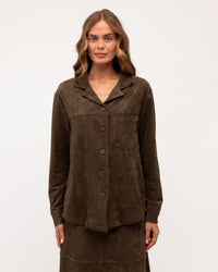 EBBY & I / SKIES SUEDE JACKET / VV12070