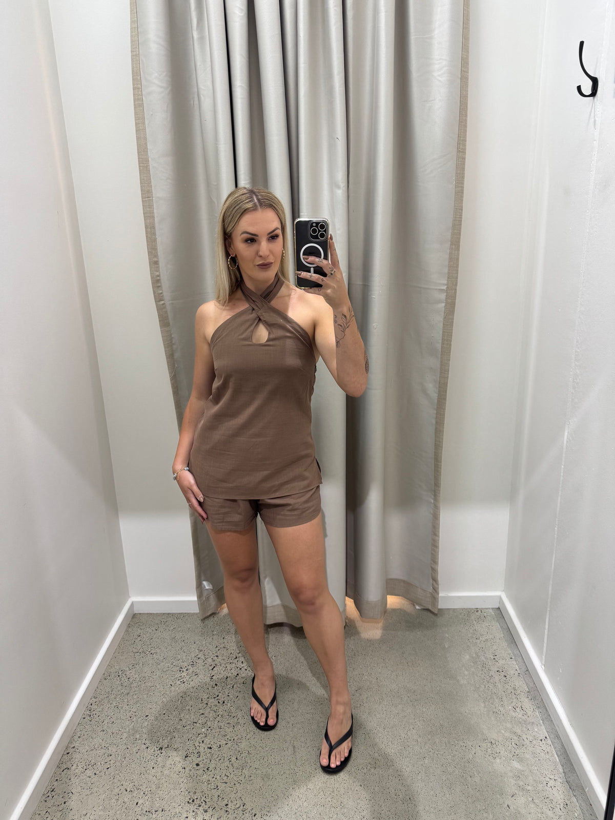 BY FRANKIE / CHOCOLATE BEAD TOP / 741-2