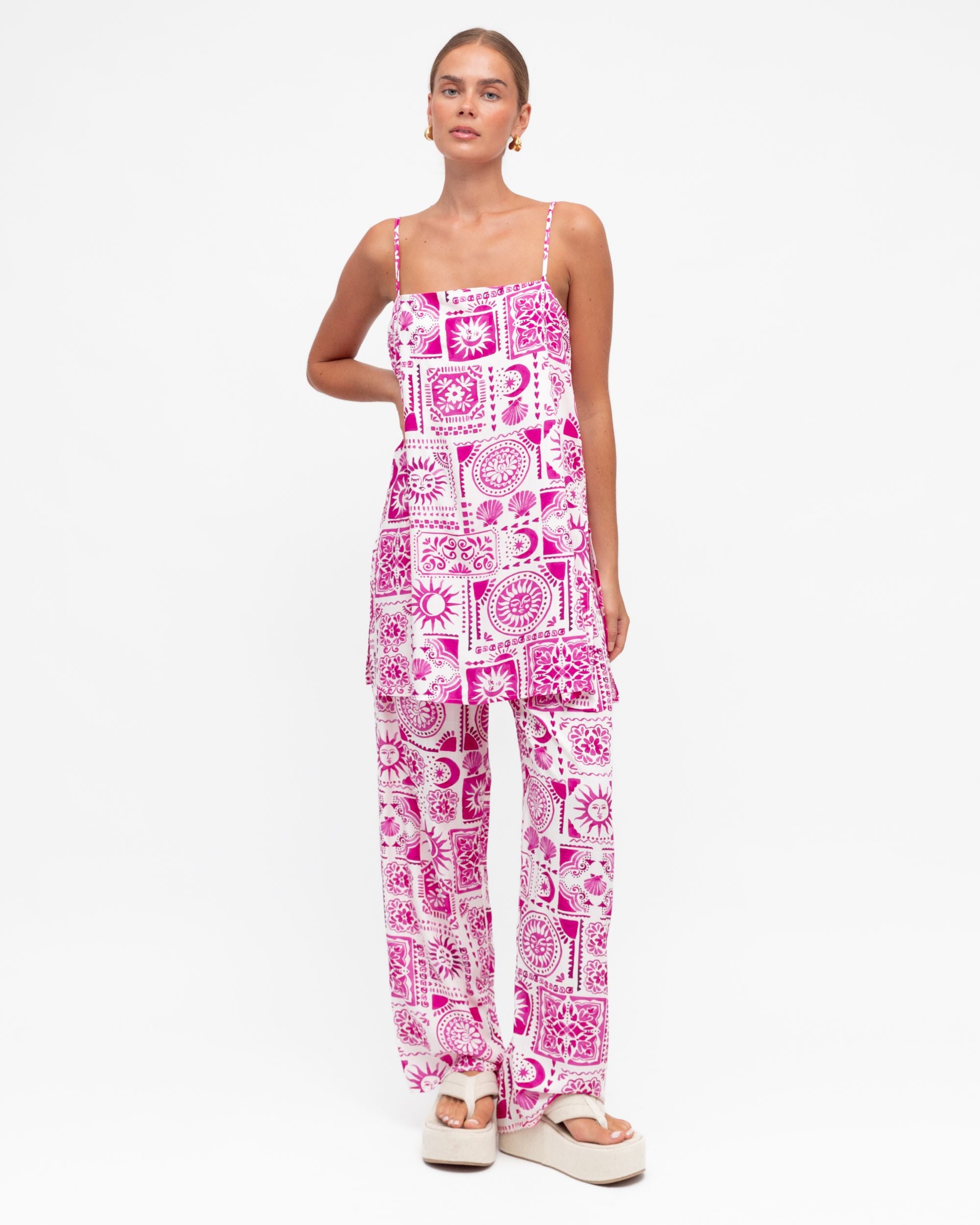 PAPER HEART / YASMIN PANTS / PINK
