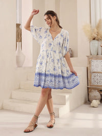 IRIS MAXI / BIRD DRESS / 201952A-3