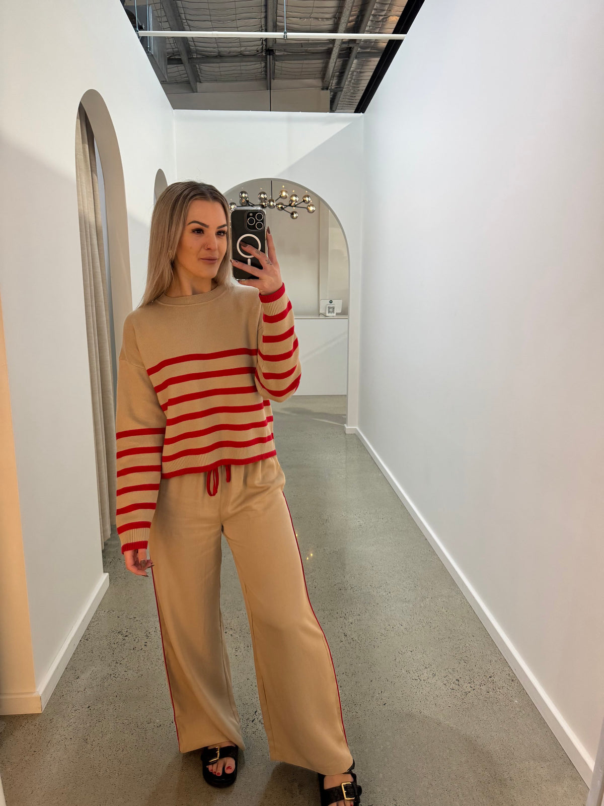 LITTLE LIES / LOTTIE PANTS / OATMEAL / M25042901
