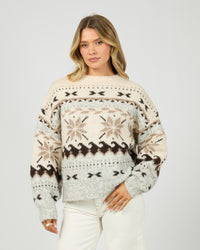 ALL ABOUT EVE / MARINA KNIT CREW JUMPER / 6476218