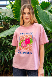 BOHO AUSTRALIA / ZOIEL TEE / PINK / C25125215