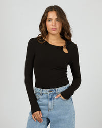 SILENT THEORY / ATLAS LS TOP BLACK / 60X5458