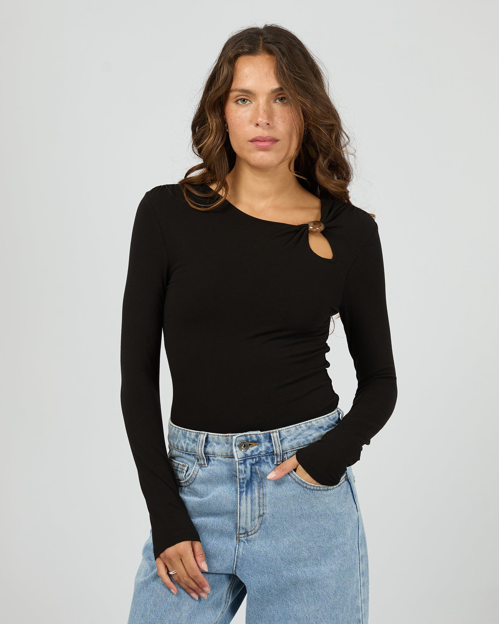 SILENT THEORY / ATLAS LS TOP BLACK / 60X5458