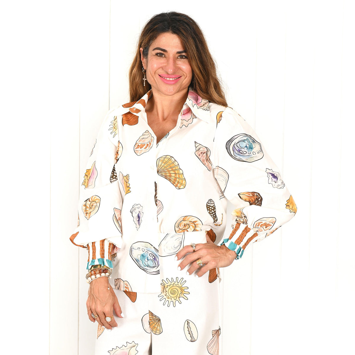 PALM COVE / SHELLS SHIRT / 2245
