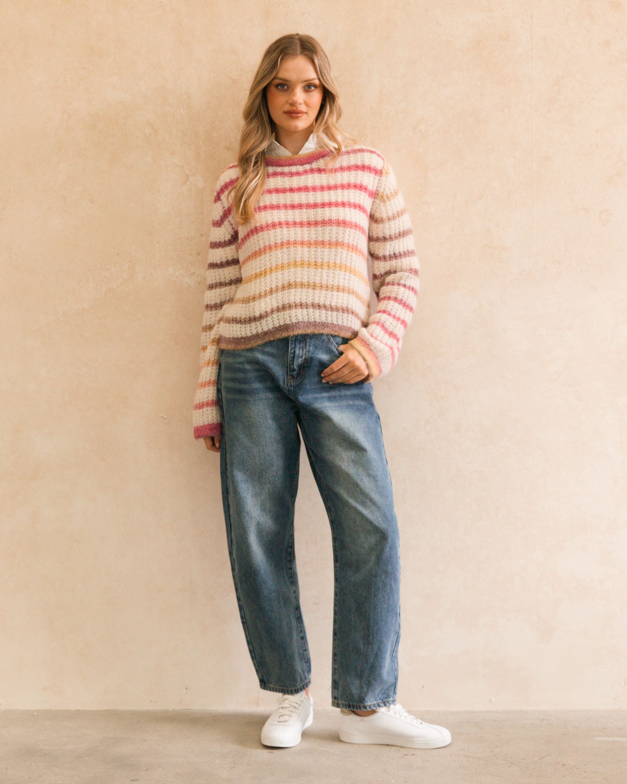EBBY & I / FRENCH VANILLA JUMPER / VV11899