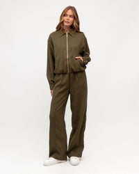 EBBY & I / SKIES PANT / KHAKI / VV12072