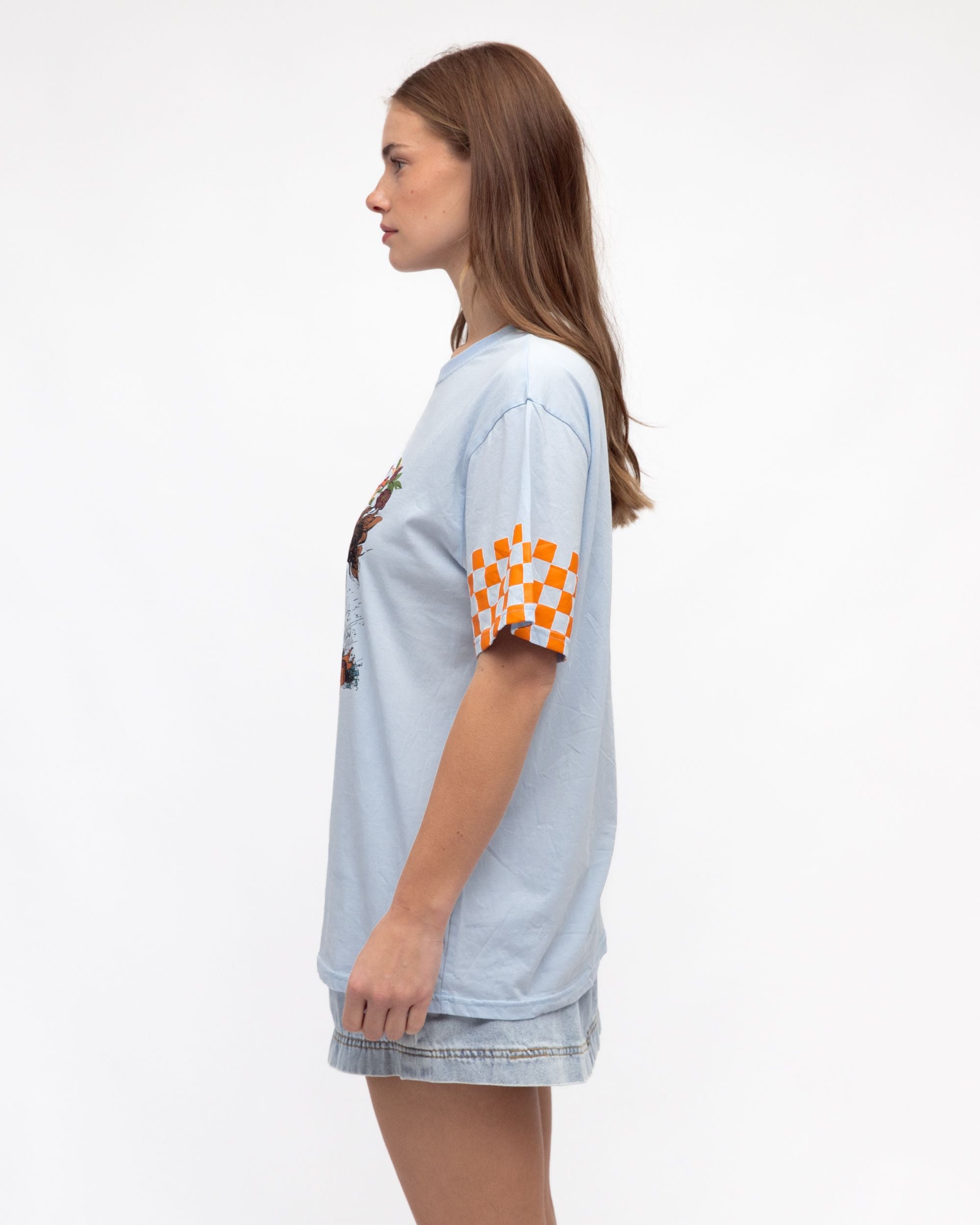 PAPER HEART / BEAUTY TEE / BLUE / PHE13228
