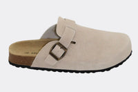 HUMAN / LARA SLIDE / SAND SUEDE