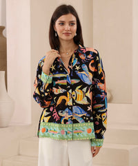 IRIS MAXI / DISCO SEA SHIRT /2022013A-21