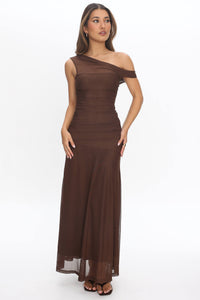 HERE COMES THE SUN / CHOCOLATE DRESS / KA0334D