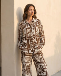 PAPER HEART / WHITLEY FLOWER SHIRT / PHE11056