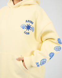 ALL ABOUT EVE / AZURE CLUB RELAXED HOODIE / YELLOW / 6479089.YLW