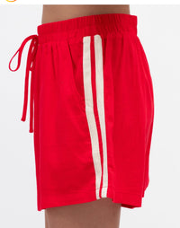 LABEL OF LOVE / HAZEL SHORTS / RED / LOL70759