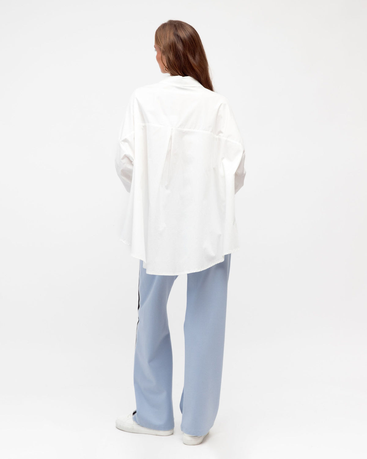 EBBY & I / ELEVATED ICE BLUE TRACK PANT / VV10583