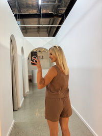 BY FRANKIE / CHOC STITCH TOP / 79-1