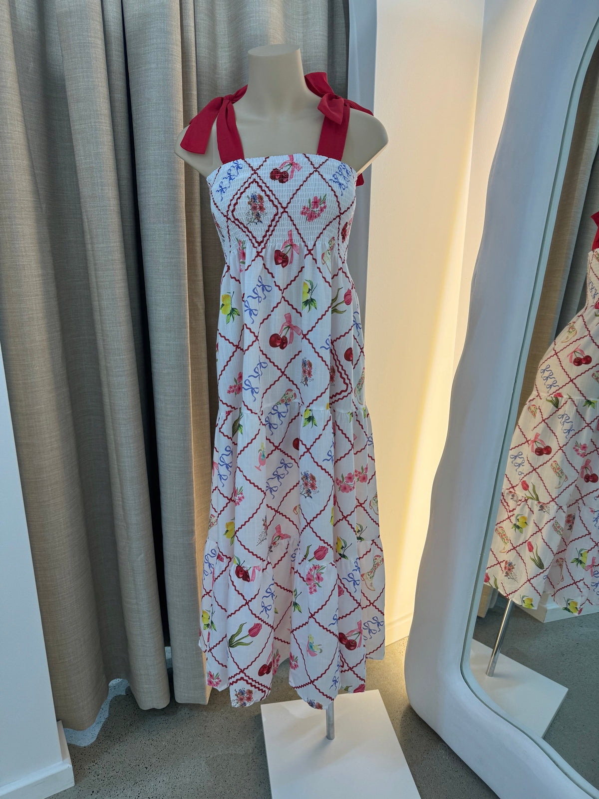 BY FRANKIE / BOWS & BOOT MAXI DRESS