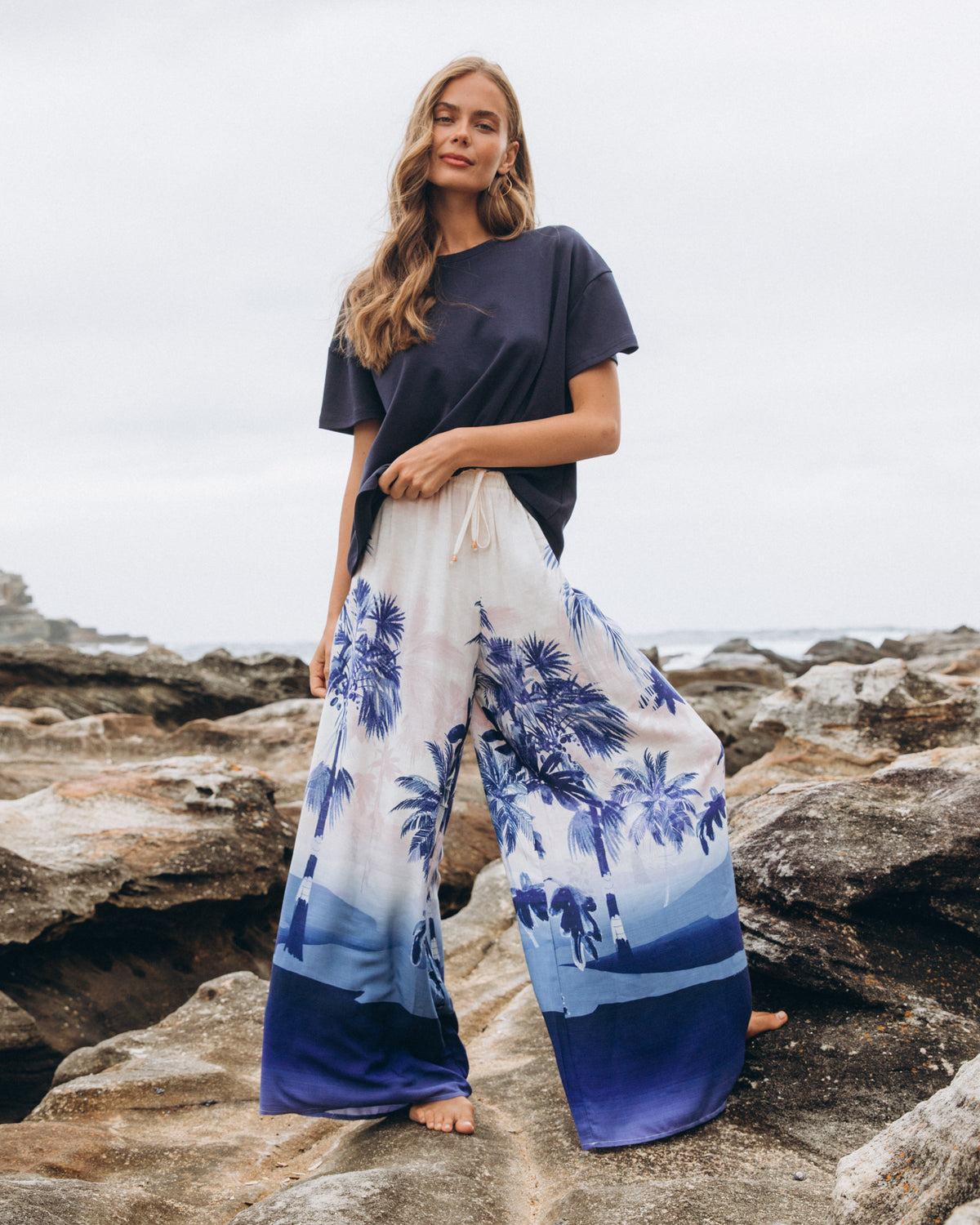 LABEL OF LOVE / INDGO ISLAND PANT / LOLE70590