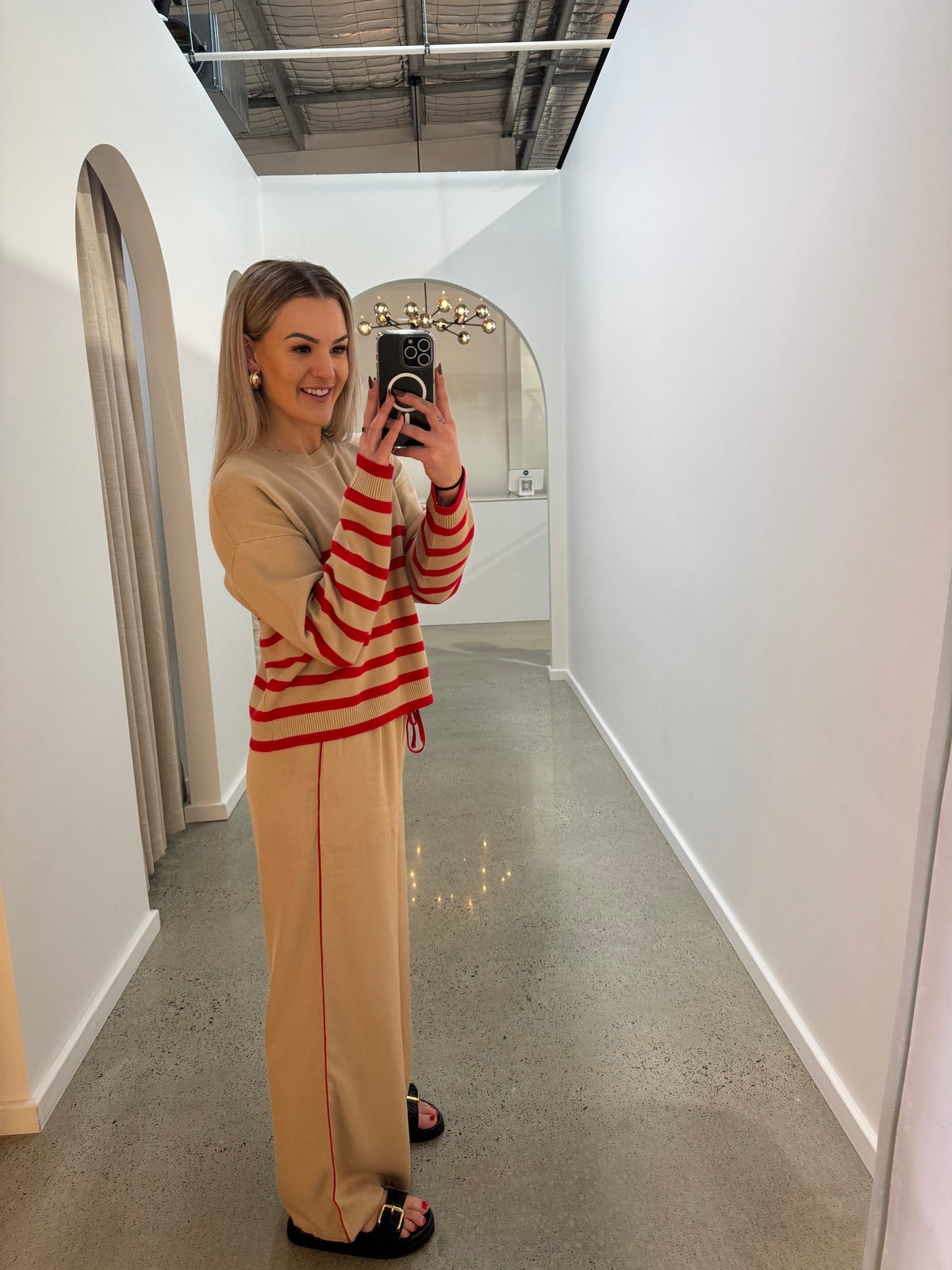 LITTLE LIES / LOTTIE PANTS / OATMEAL / M25042901