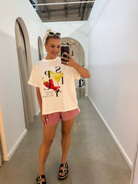 BY FRANKIE / BLAME IT ON THE MARGS RACER SHORTS / 413-1