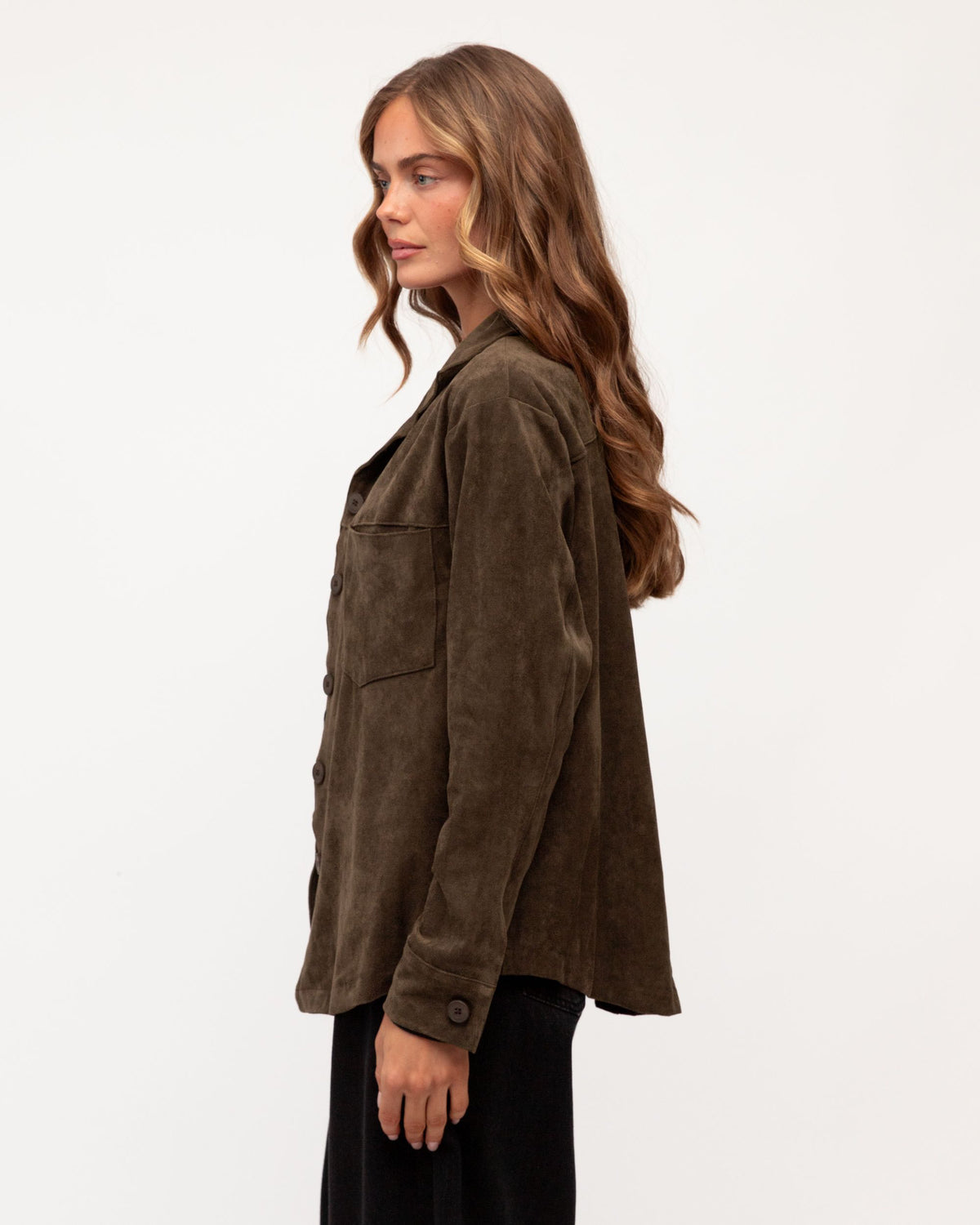 EBBY & I / SKIES SUEDE JACKET / VV12070