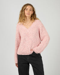 ALL ABOUT EVE / DEVON V NECK JUMPER / 6477171.PPNK