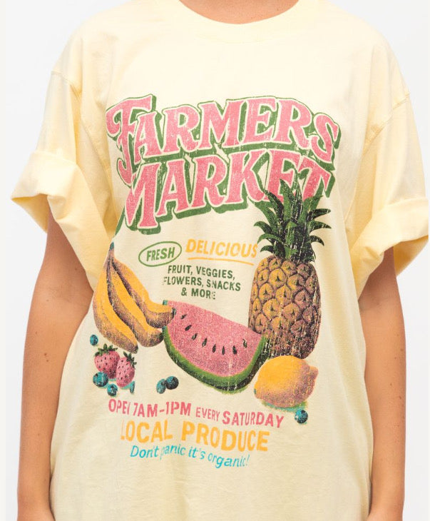 PAPHER HEART / FARMERS MARKET TEE / PHE13382