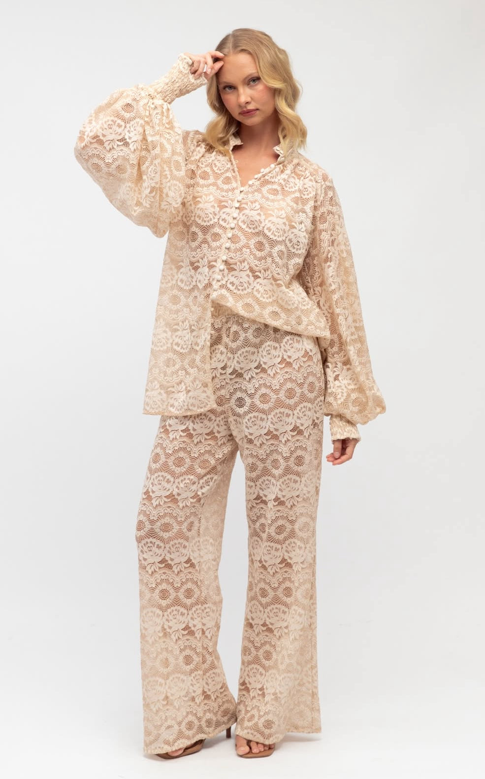 JATEA THE LABEL / PIZZO LACE PANT / KLO399