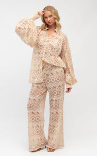 JATEA THE LABEL / PIZZO LACE PANT / KLO399
